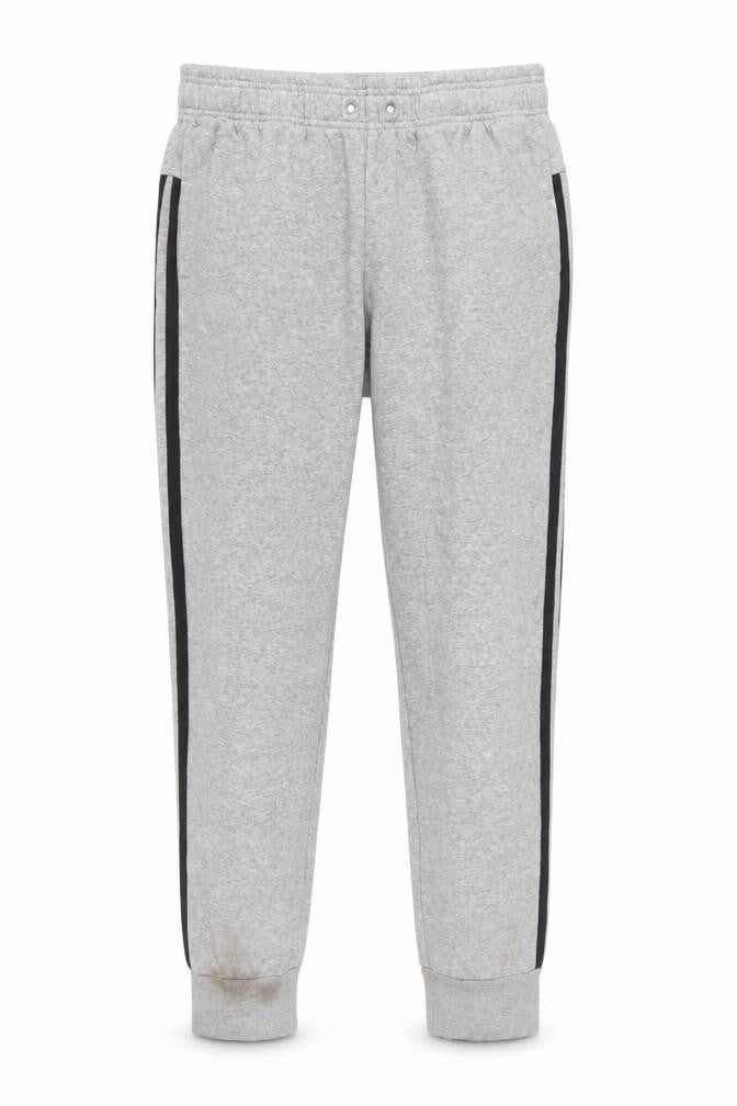 Adidas Womens Grey Jogger Trousers Size M Sports Stripe Casual