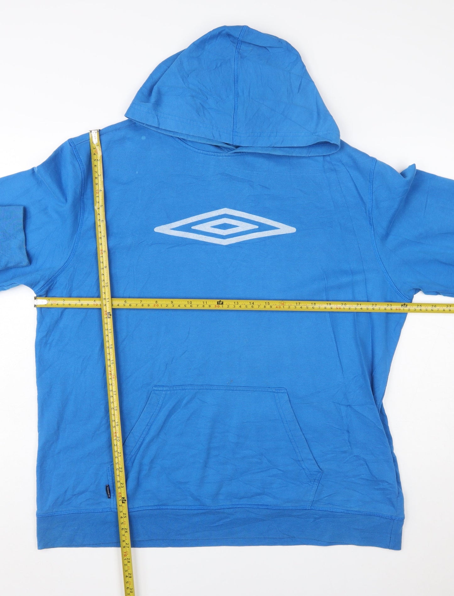 Umbro Men's Blue 2XL Pullover Hoodie Sportswear