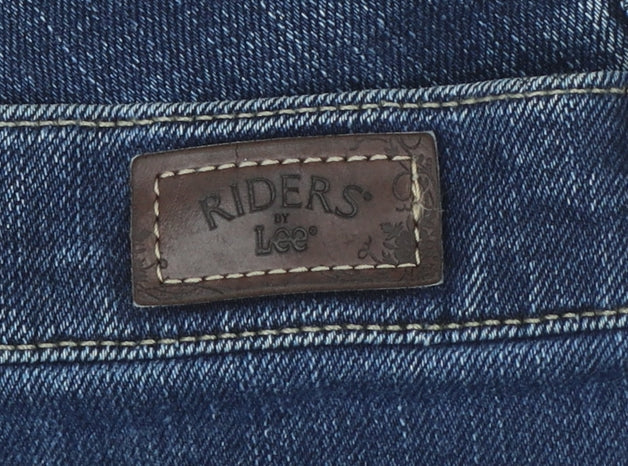 Lee Riders Womens Blue Size 8 Straight Leg Stretch Jeans