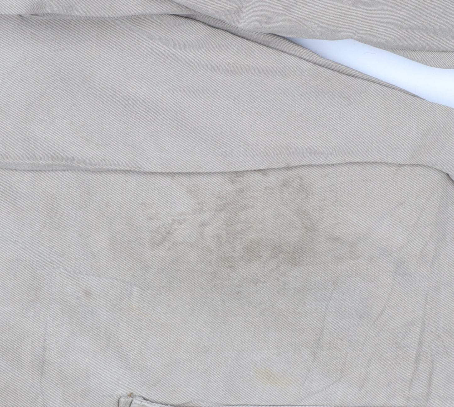 Wrangler Men's Beige Cargo Trousers 36x30 Relaxed Fit Cotton