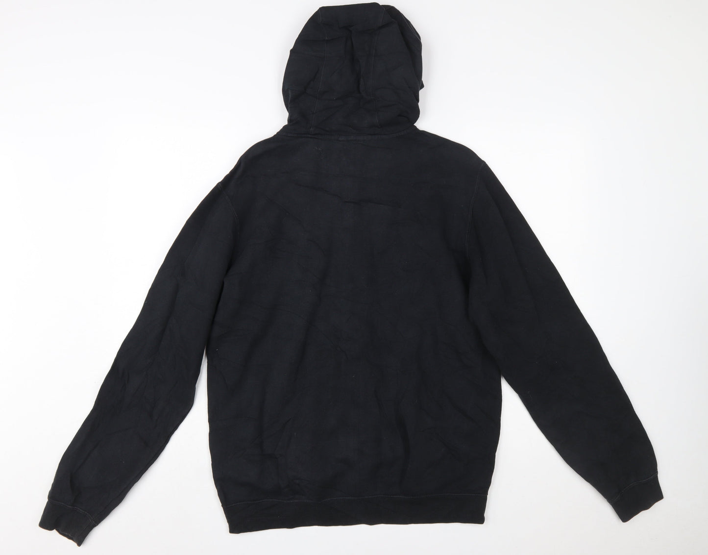Nike Men's Black Full Zip Hoodie Size M Fleece Sportswear