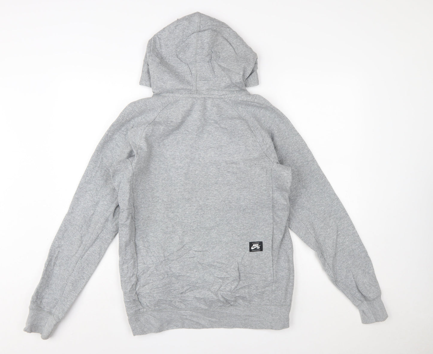 Nike SB Men's Grey XS Pullover Hoodie with Logo