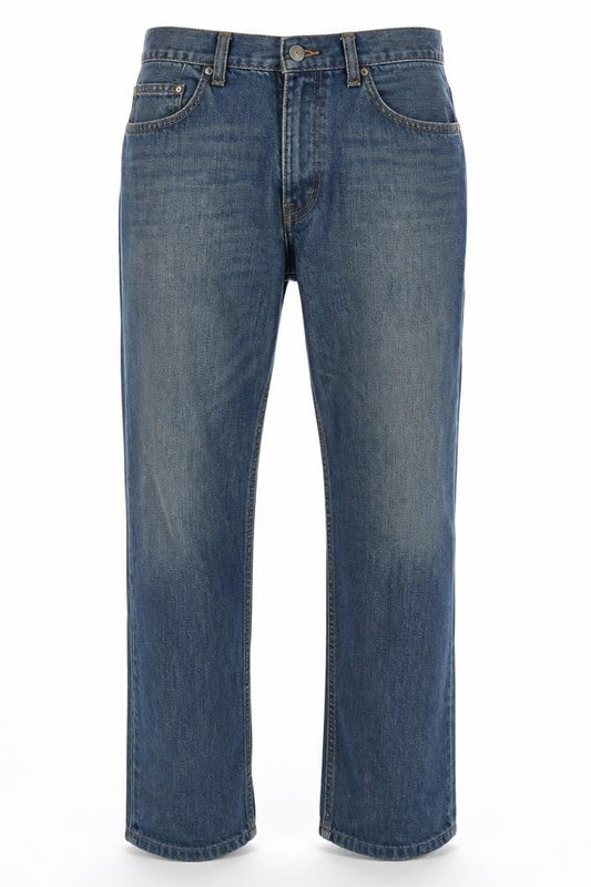 Lee Men's Blue Seattle Straight Denim Jeans W40 L36