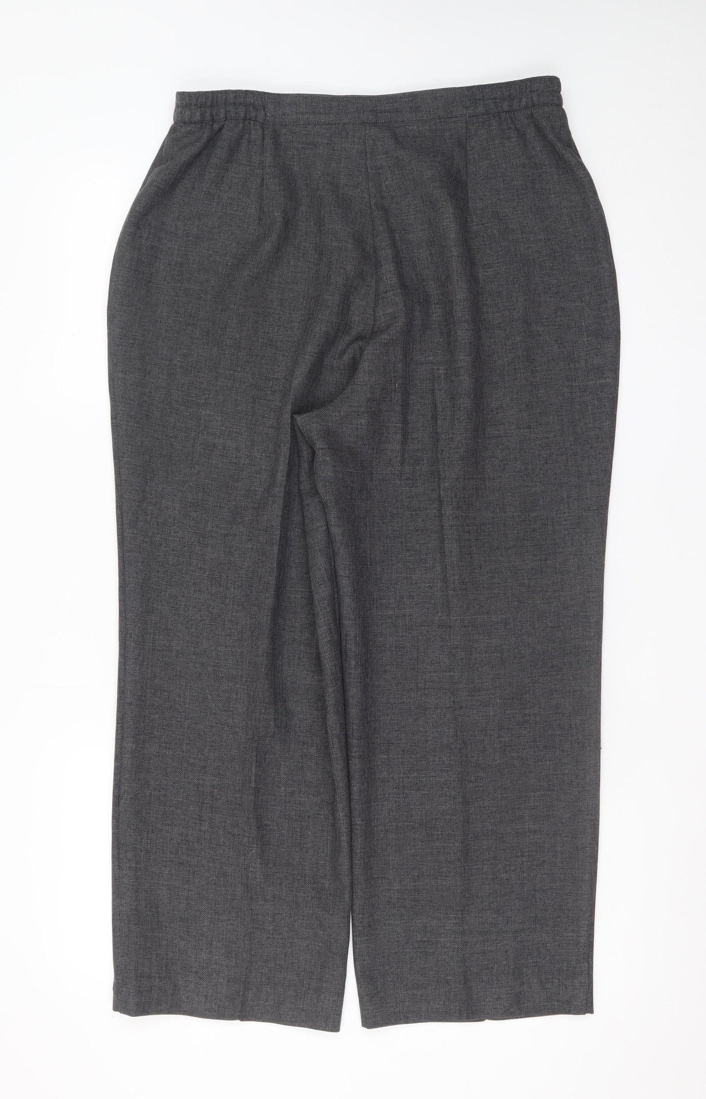 Dunnes St. Bernard Women’s Grey Wide-Leg Trousers Size 16