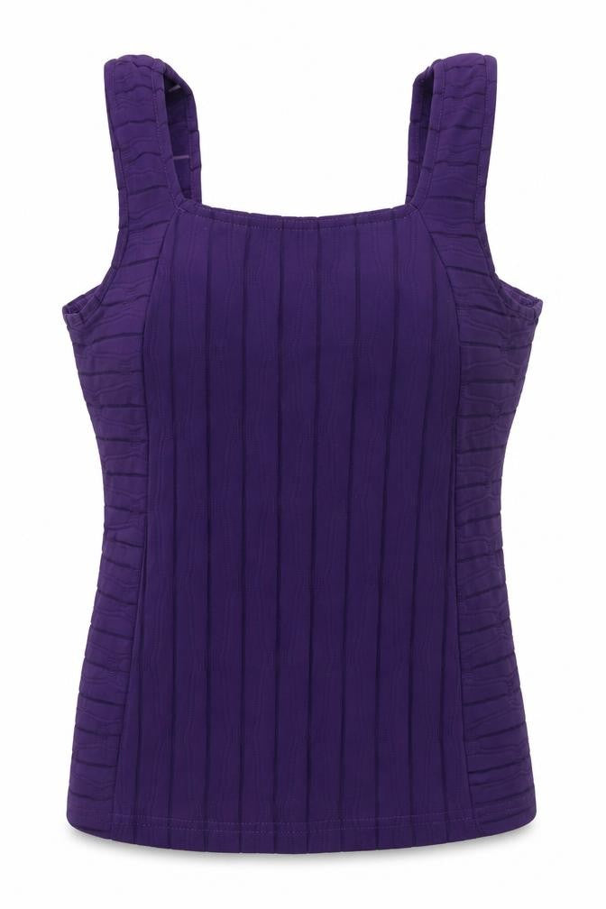 IN FRONT Women’s Purple Sleeveless Camisole Tank Top M