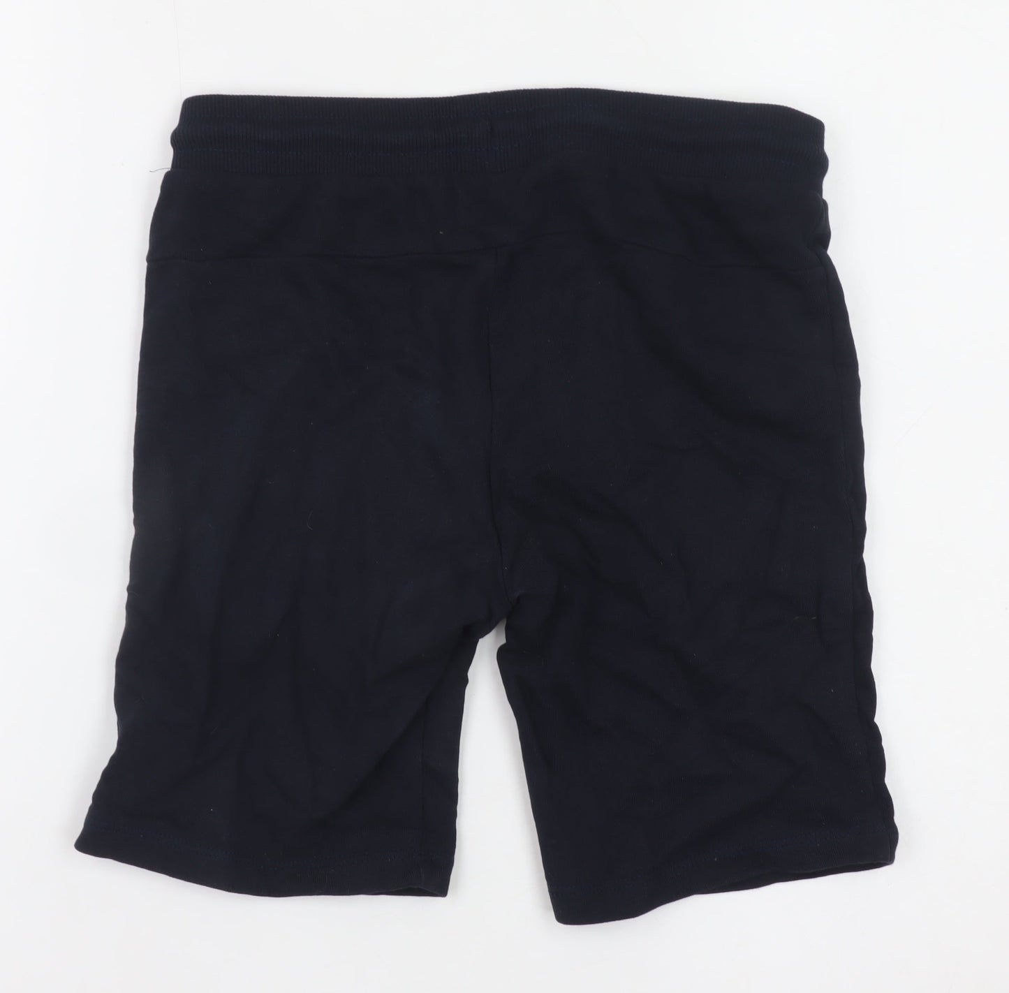Jack & Jones Teens Black Sweat Shorts Regular Fit Drawstring Waist