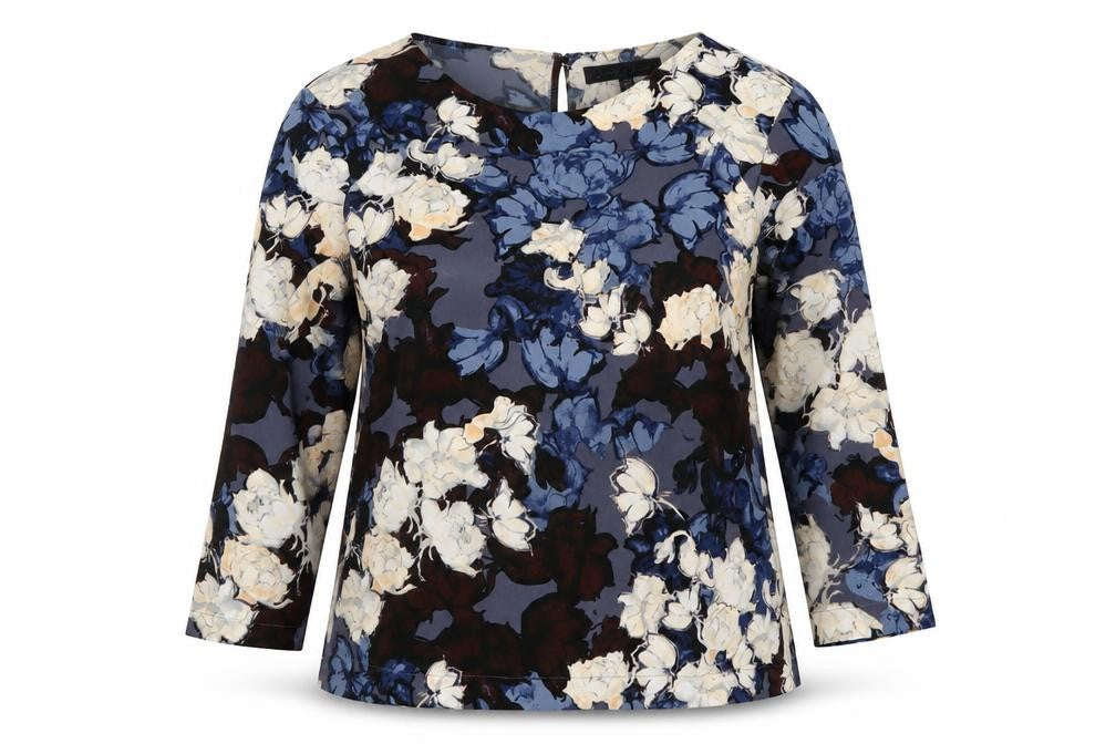 Jasmine & Juliana Women’s Multicoloured Floral Long Sleeve Blouse UK M