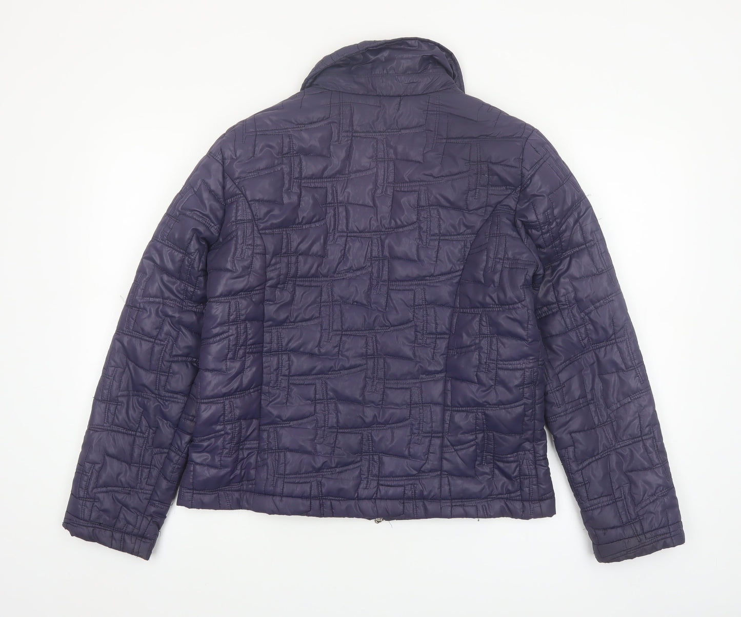 Long Island Women’s Blue Quilted Polyester Jacket Size M