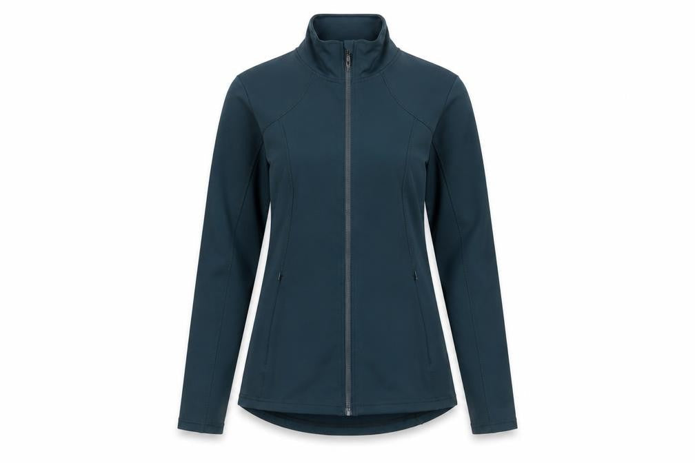 Dunnes Women Blue Size 12 Softshell Full Zip Active Jacket