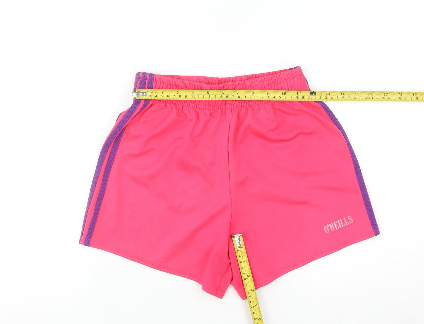 O’Neills Womens Pink Polyester Athletic Shorts Size 28