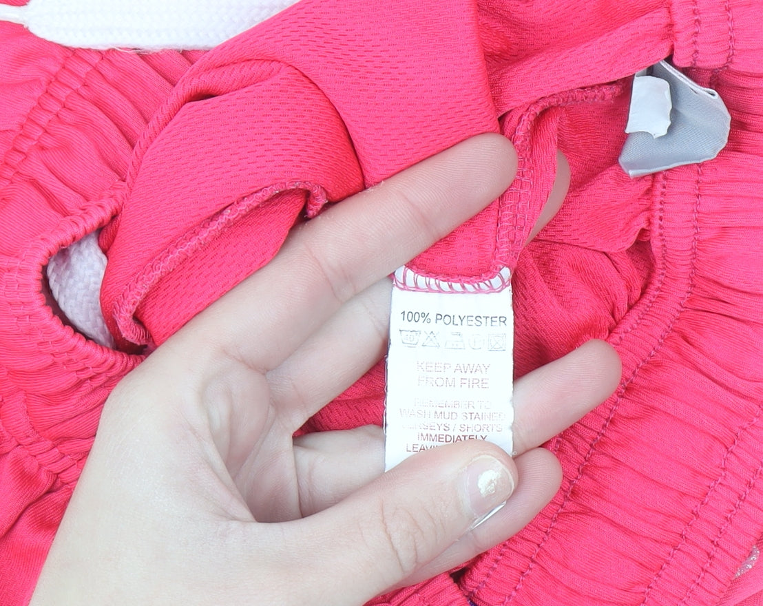 O’Neills Womens Pink Polyester Athletic Shorts Size 28