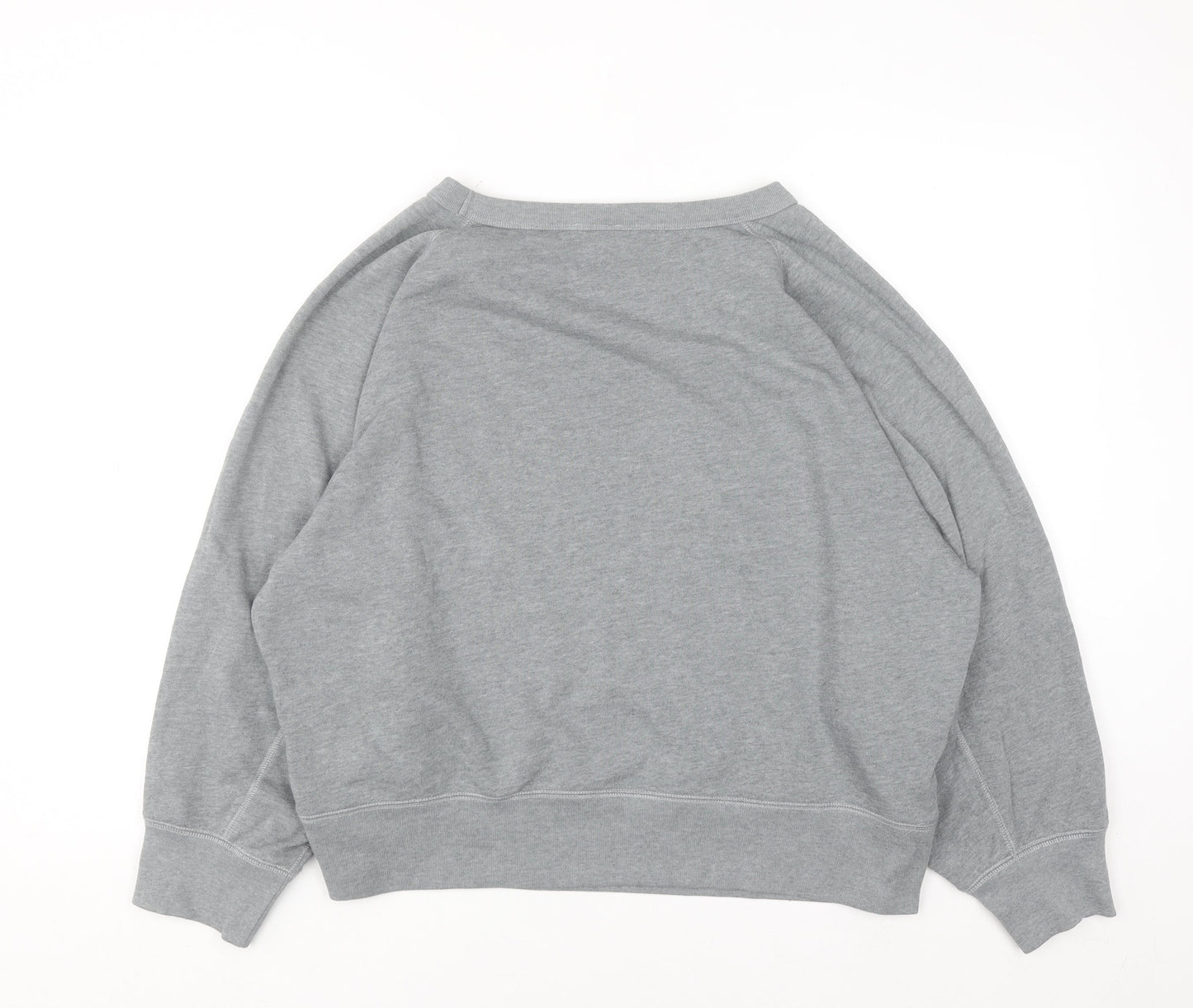 GAP Womens Grey XL Pullover Sweatshirt Classic Crew Neck