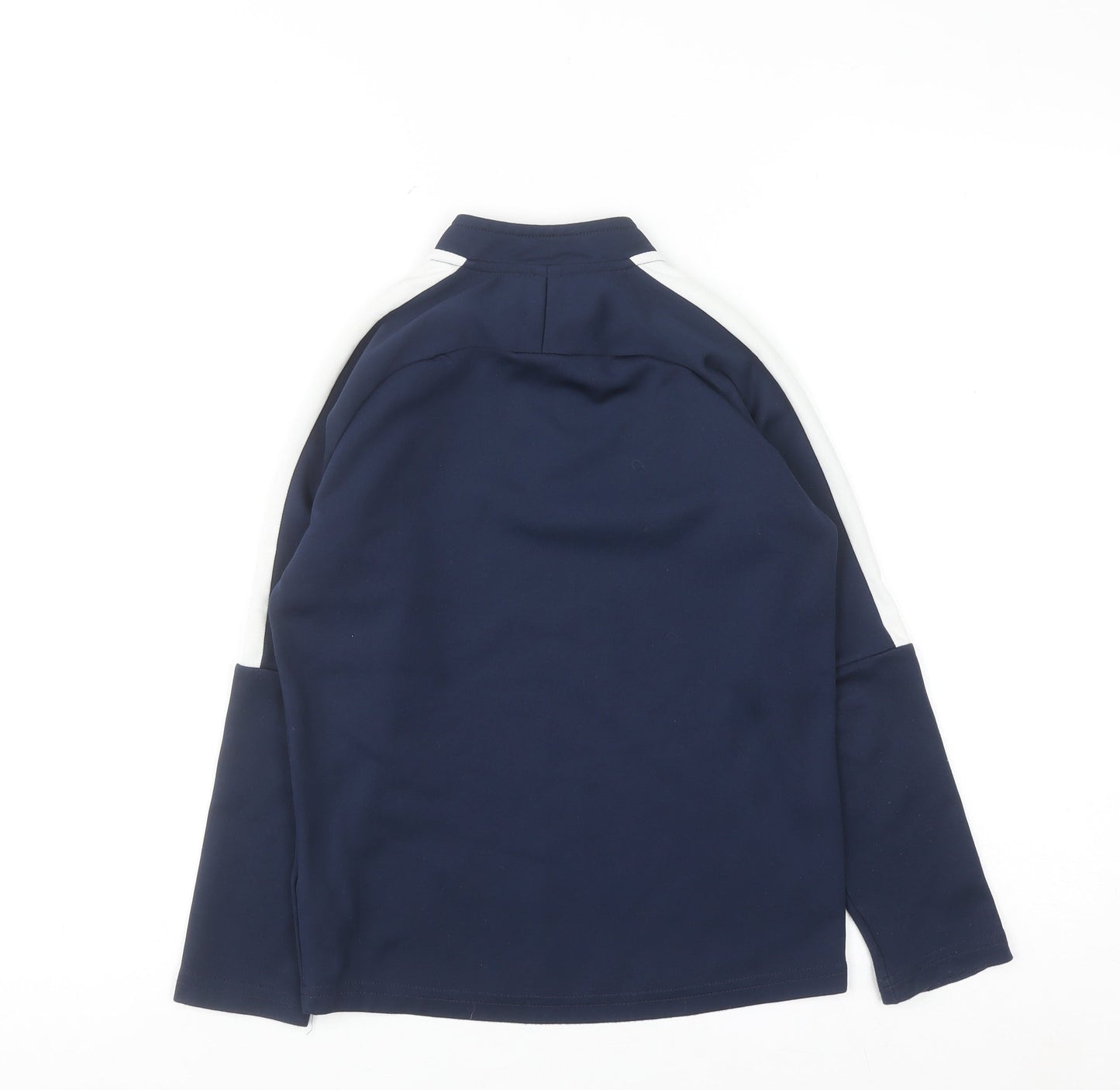 Nike Boys Blue Dri-FIT 1/4 Zip Training Sweatshirt 6-8 Years
