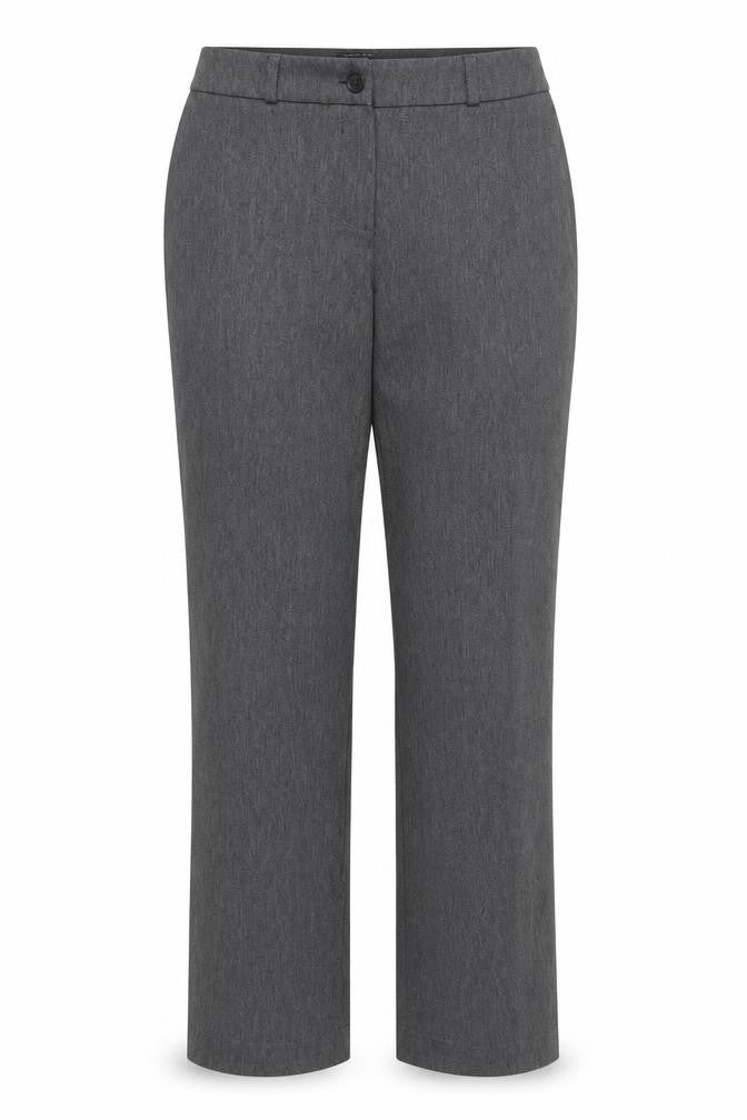 Kookai Womens Grey Straight Leg Stretch Trousers Size 8
