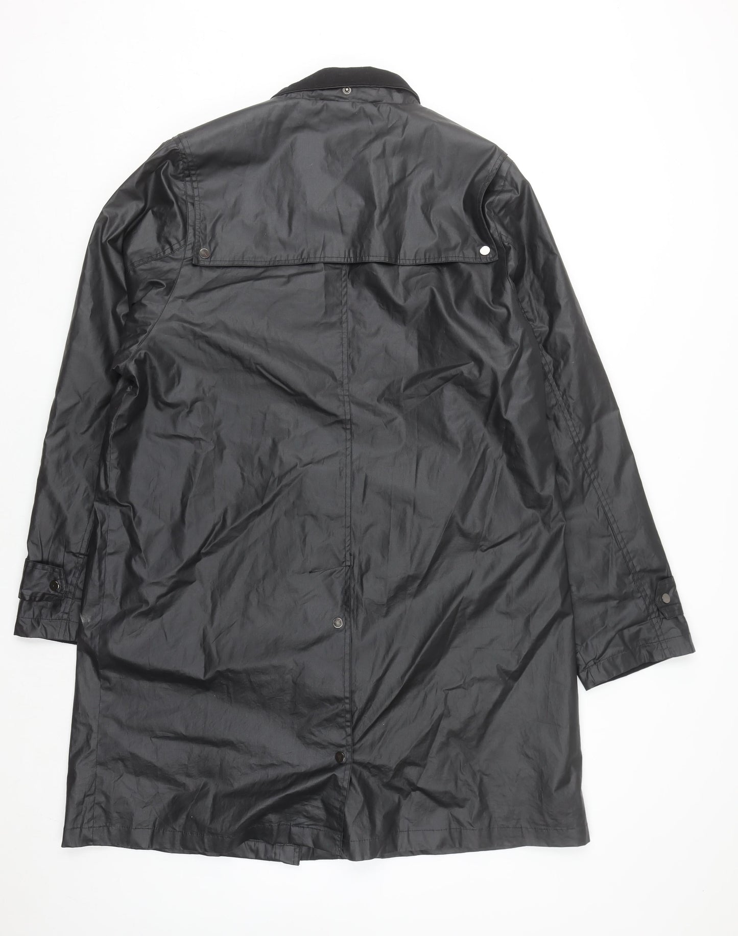 Clodagh Callaghan Women’s Black Size 16 Rain Coat Waterproof Long Jacket