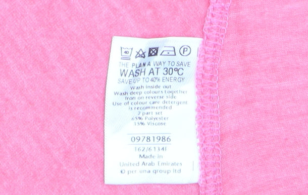 Marks and Spencer Per Una Women's Pink Wrap Sleeveless Blouse Size 10