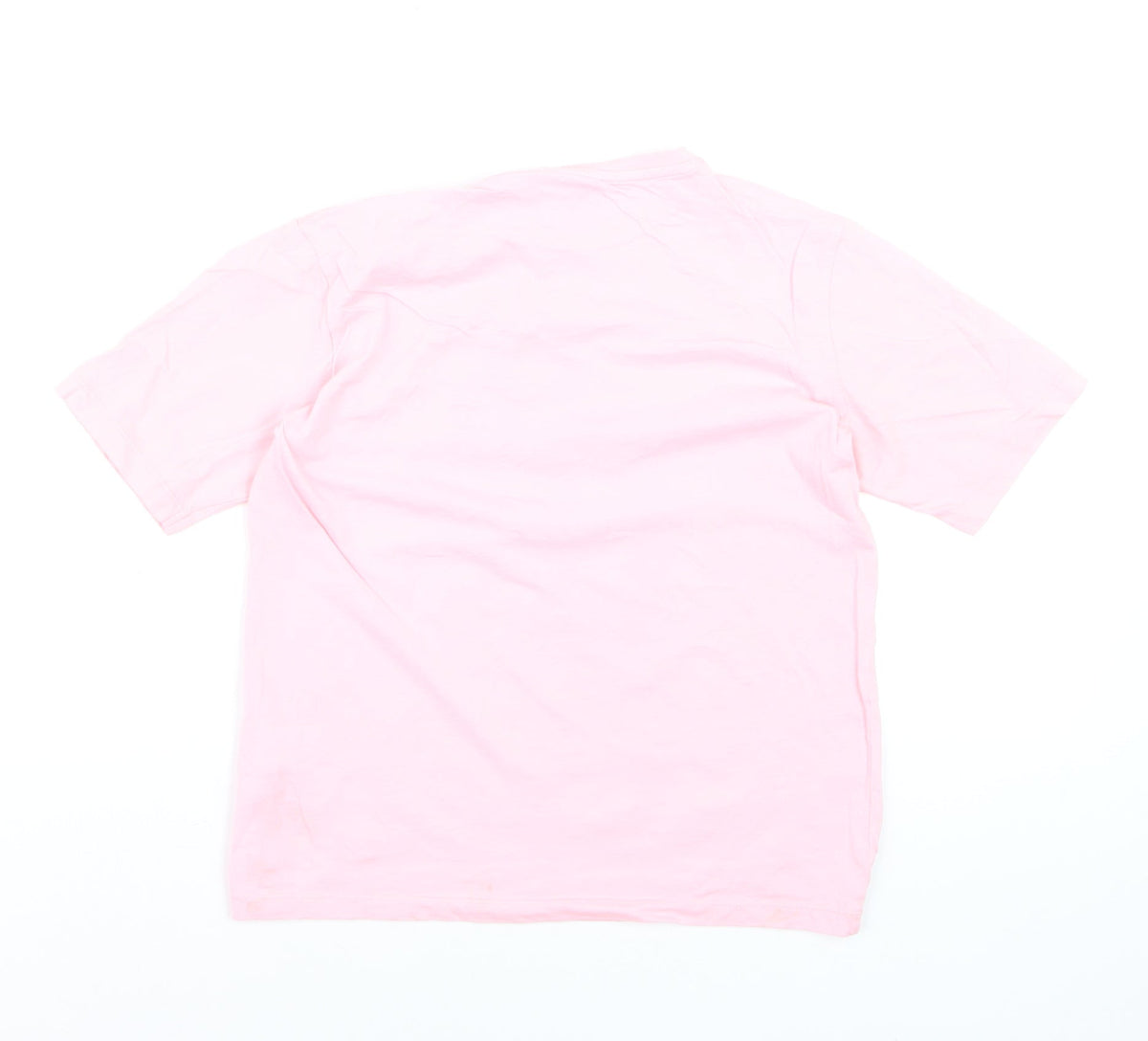 Close-up detail of Disney Comic Relief girls’ pink minnie mouse t-shirt 11-12 years