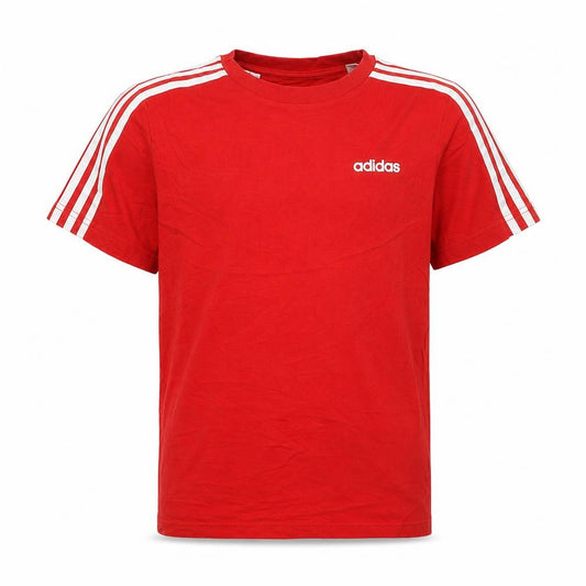 Adidas Boys Red Crew Neck Short Sleeve T-Shirt 11-12 Years