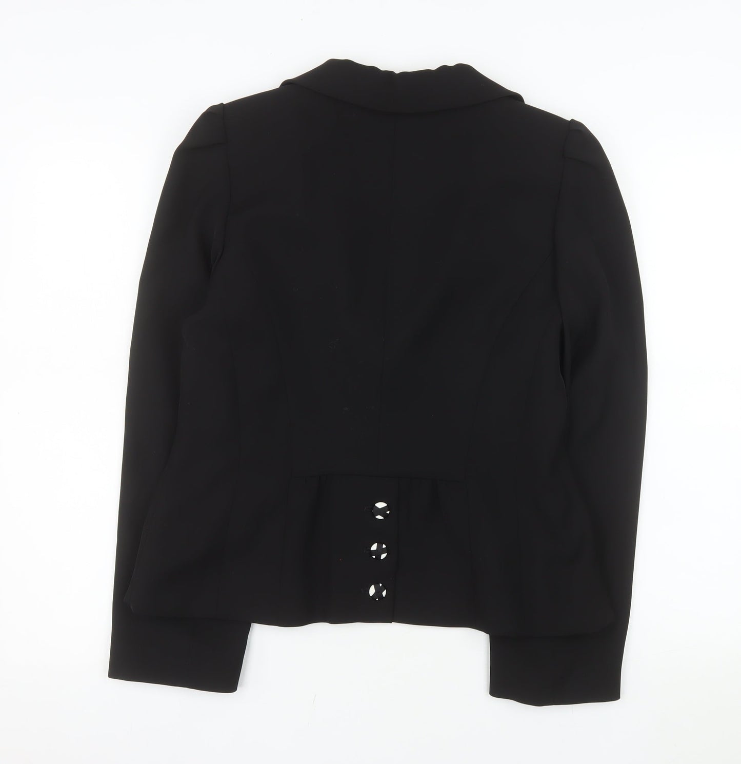Kate Cooper Women's Black Size 14 Tailored Blazer Jacket