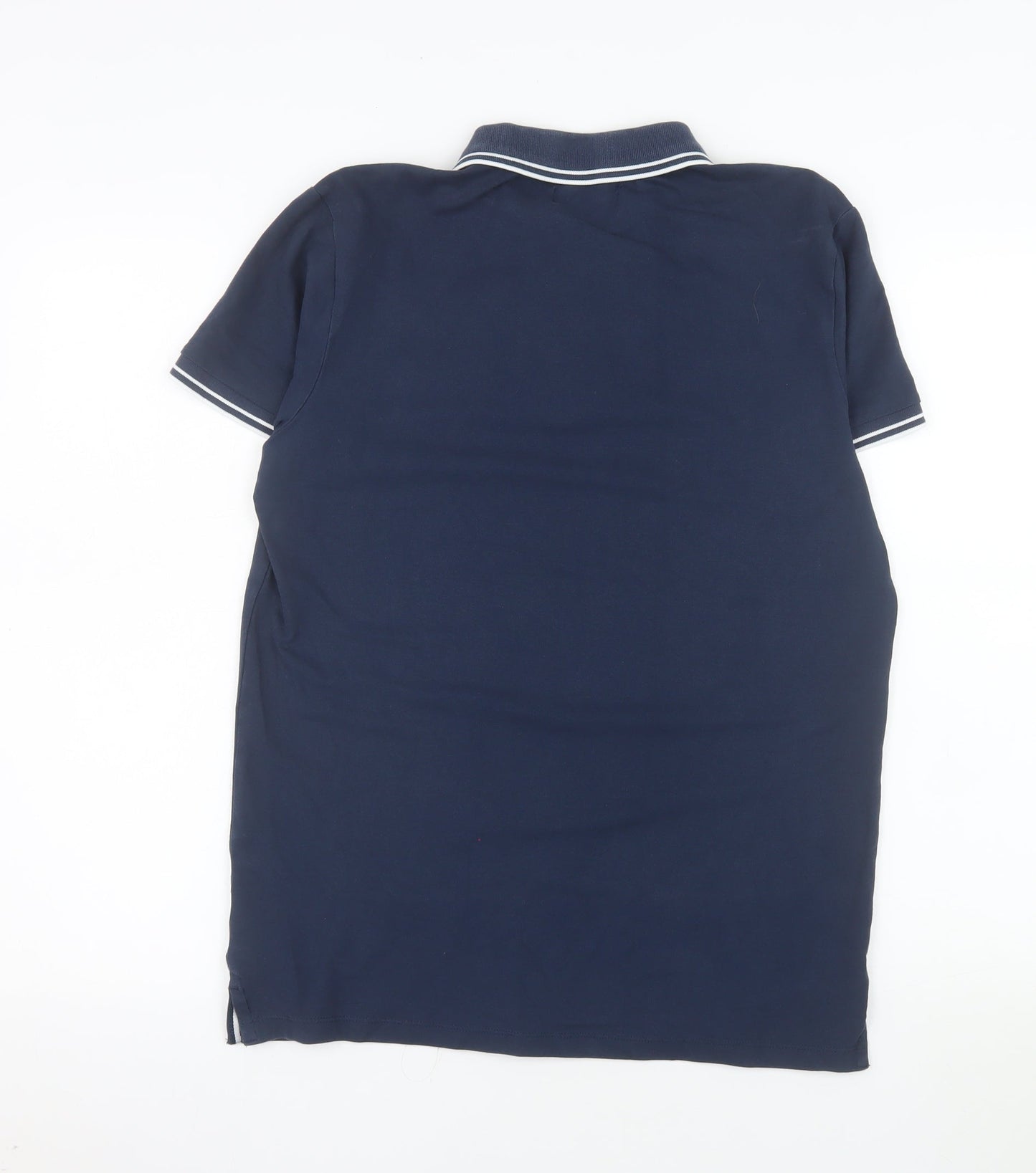 Jack & Jones Men's Blue Core Polo Shirt Size M Regular Fit