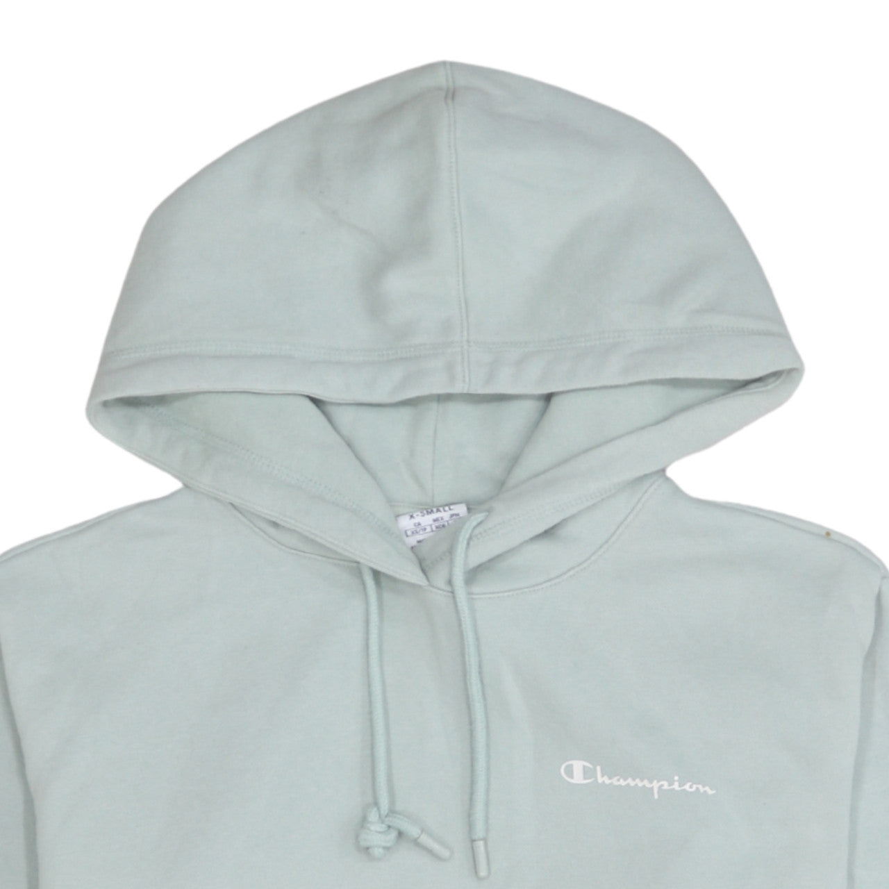 Champion Women's Light Green XS Pullover Hoodie Sweatshirt