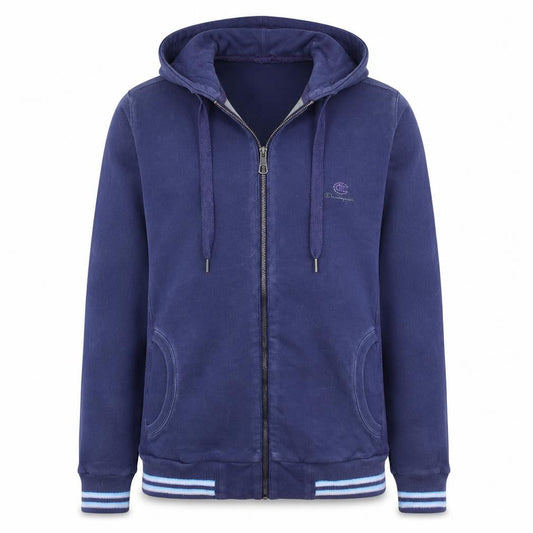 Champion Women's Blue Full Zip Hoodie Size L - Heritage Classics