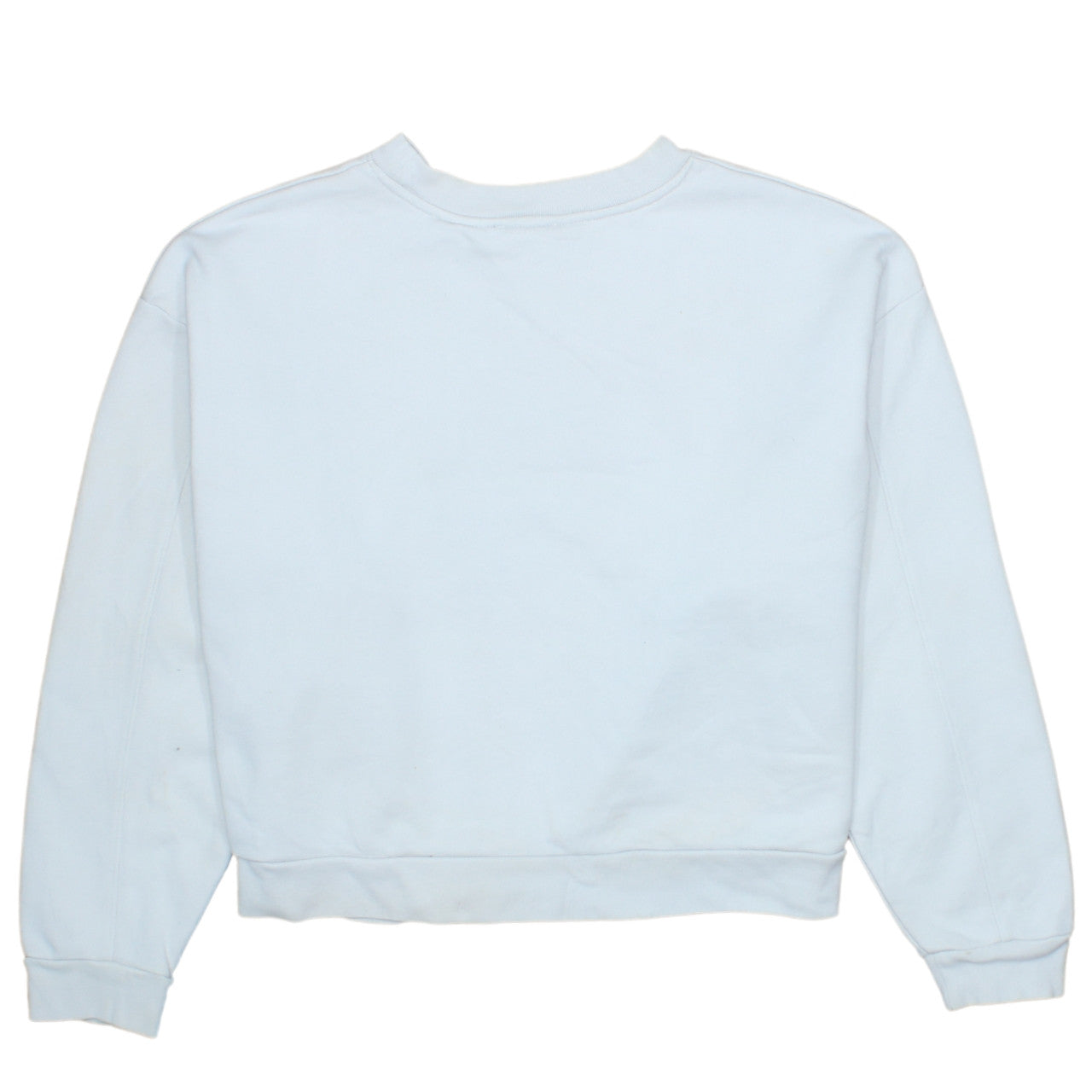 Levi's Womens White Pullover Sweatshirt Small Crew Neck Logo