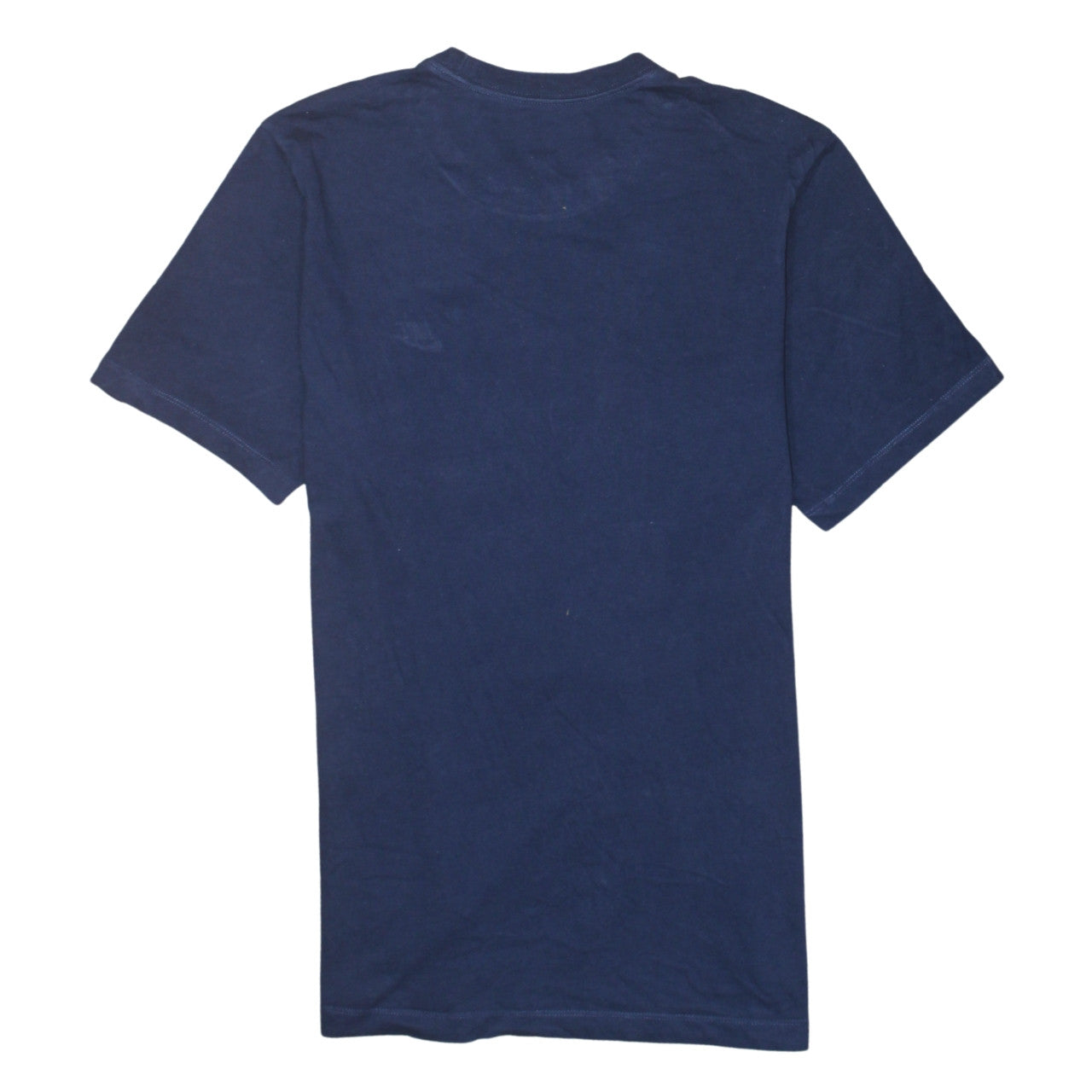 Nike Men's Navy Blue Classic Crew Neck Cotton T-Shirt Size L