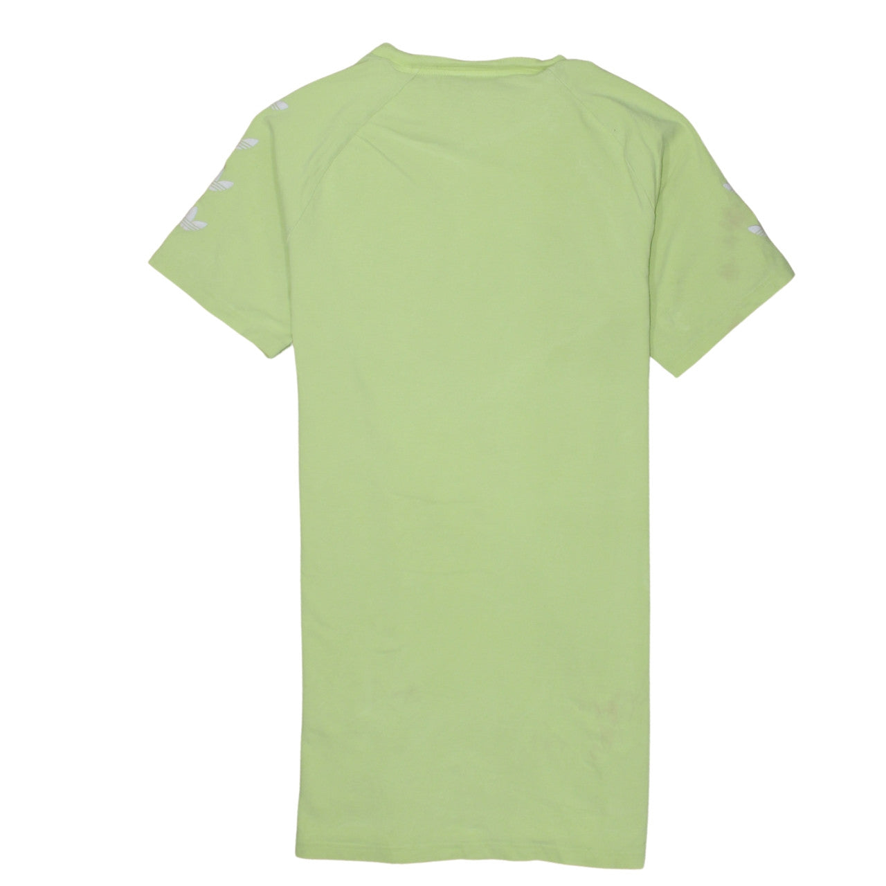 Adidas Women Green Short Sleeve T-Shirt Dress Size 12