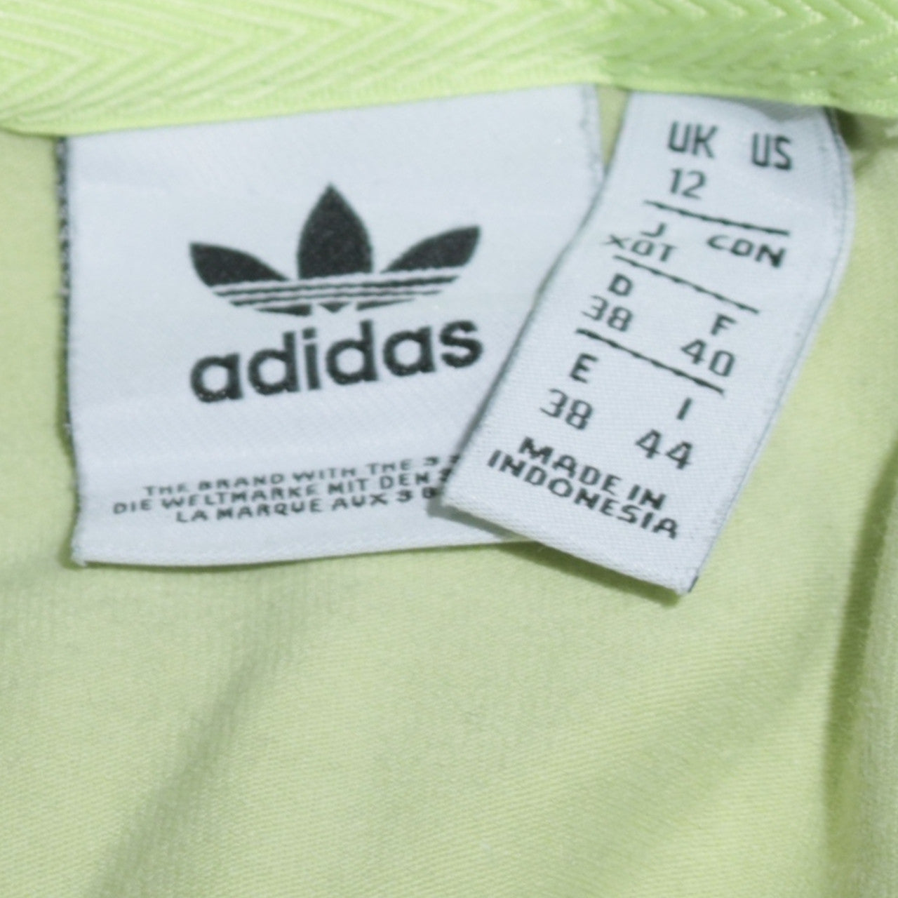 Adidas Women Green Short Sleeve T-Shirt Dress Size 12