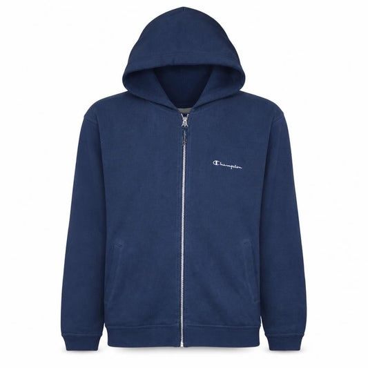 Champion Men's Blue Full Zip Hoodie Size S Regular Fit
