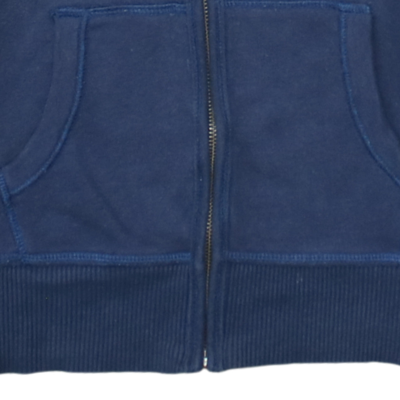 Tommy Hilfiger Men's Blue Full Zip Hoodie M USA Graphic Sweatshirt