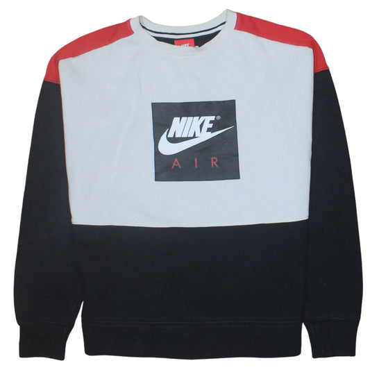 Nike Boys XL Multicoloured Pullover Sweatshirt Colourblock Crew Neck