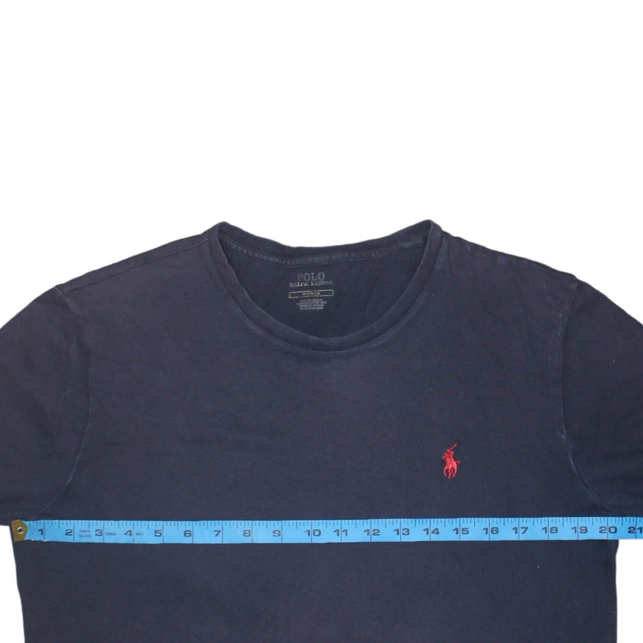 Polo Ralph Lauren Men's Navy Blue Crew Neck Cotton T-Shirt XL
