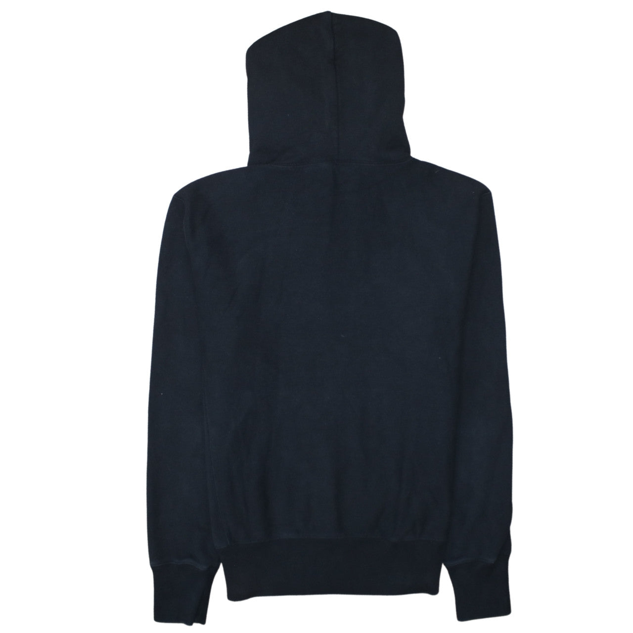 Champion Men's Black Pullover Hoodie Large Embroidered Logo Retro Style