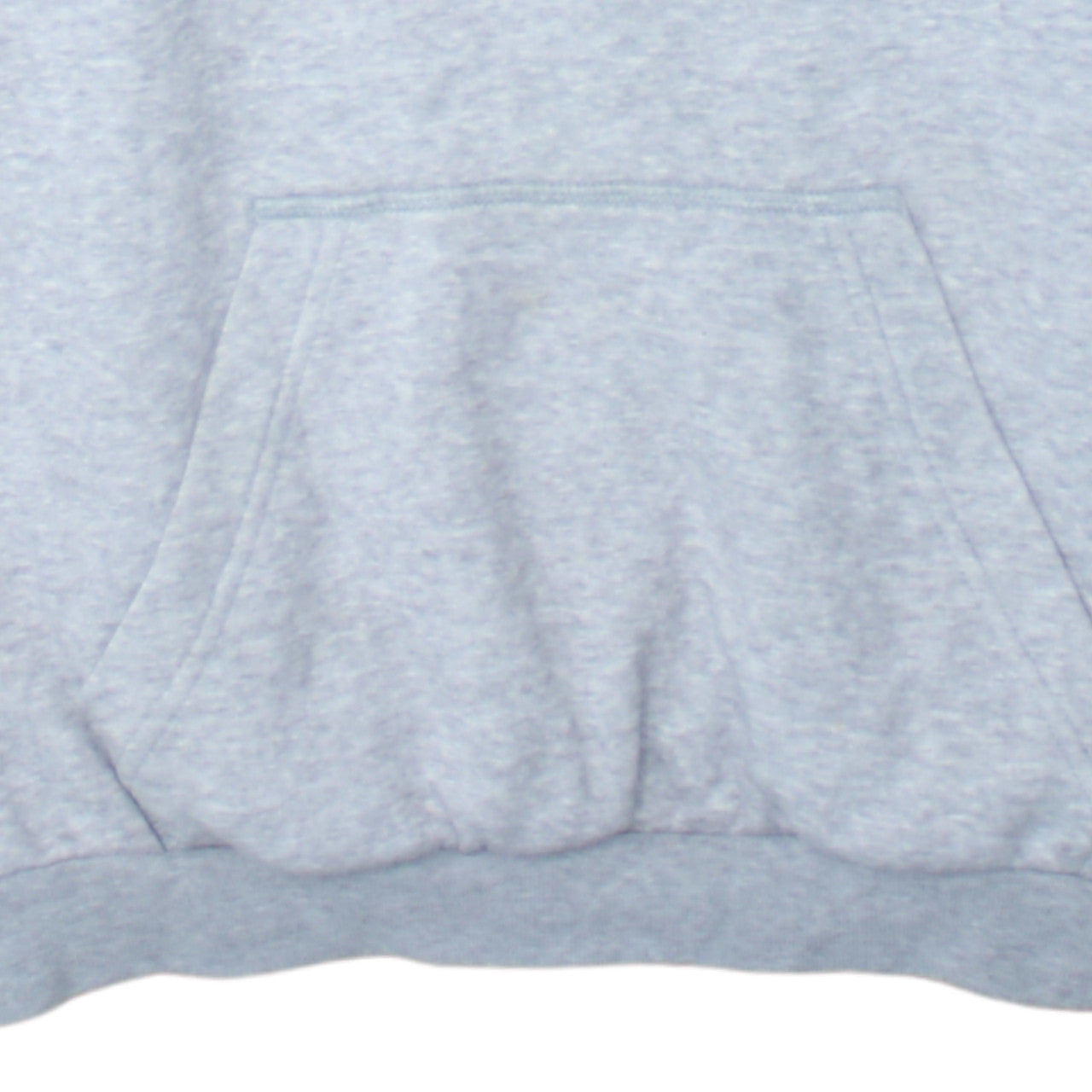 Adidas Womens Grey Pullover Hoodie Small Logo Cotton Blend Casual