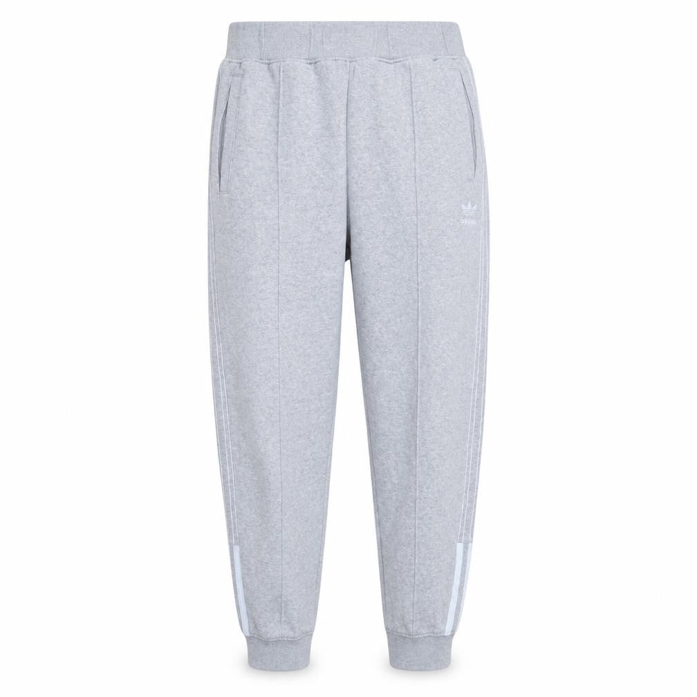 Adidas Men's Grey Jogger Sweatpants M Regular Fit Casual Sportswear