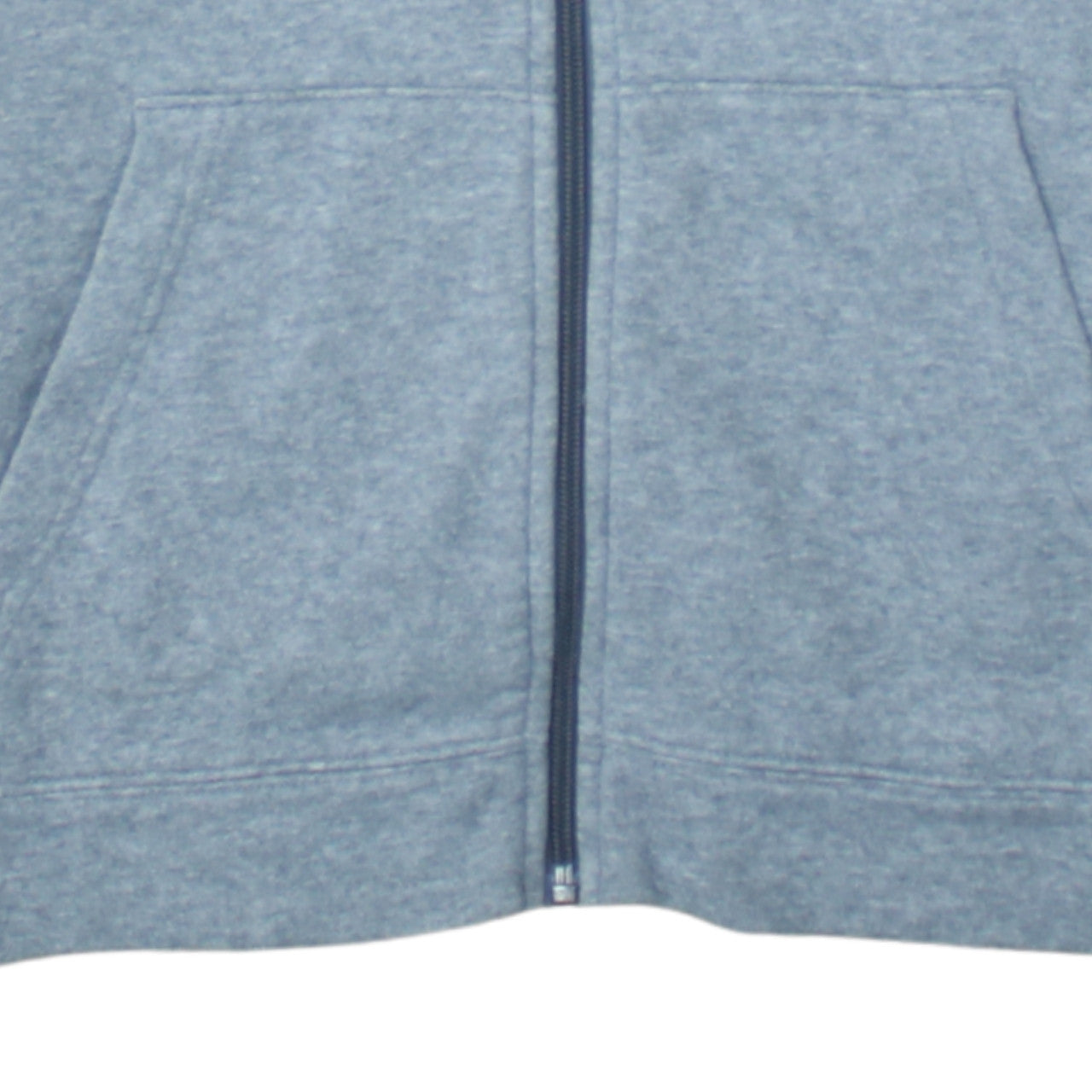 Nike Boys Grey Full Zip Hoodie XL 158-170cm Classic Fleece Sweatshirt