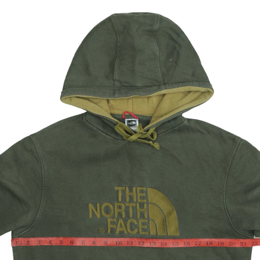 The North Face Men's Green Pullover Hoodie Size M Outdoor Fleece