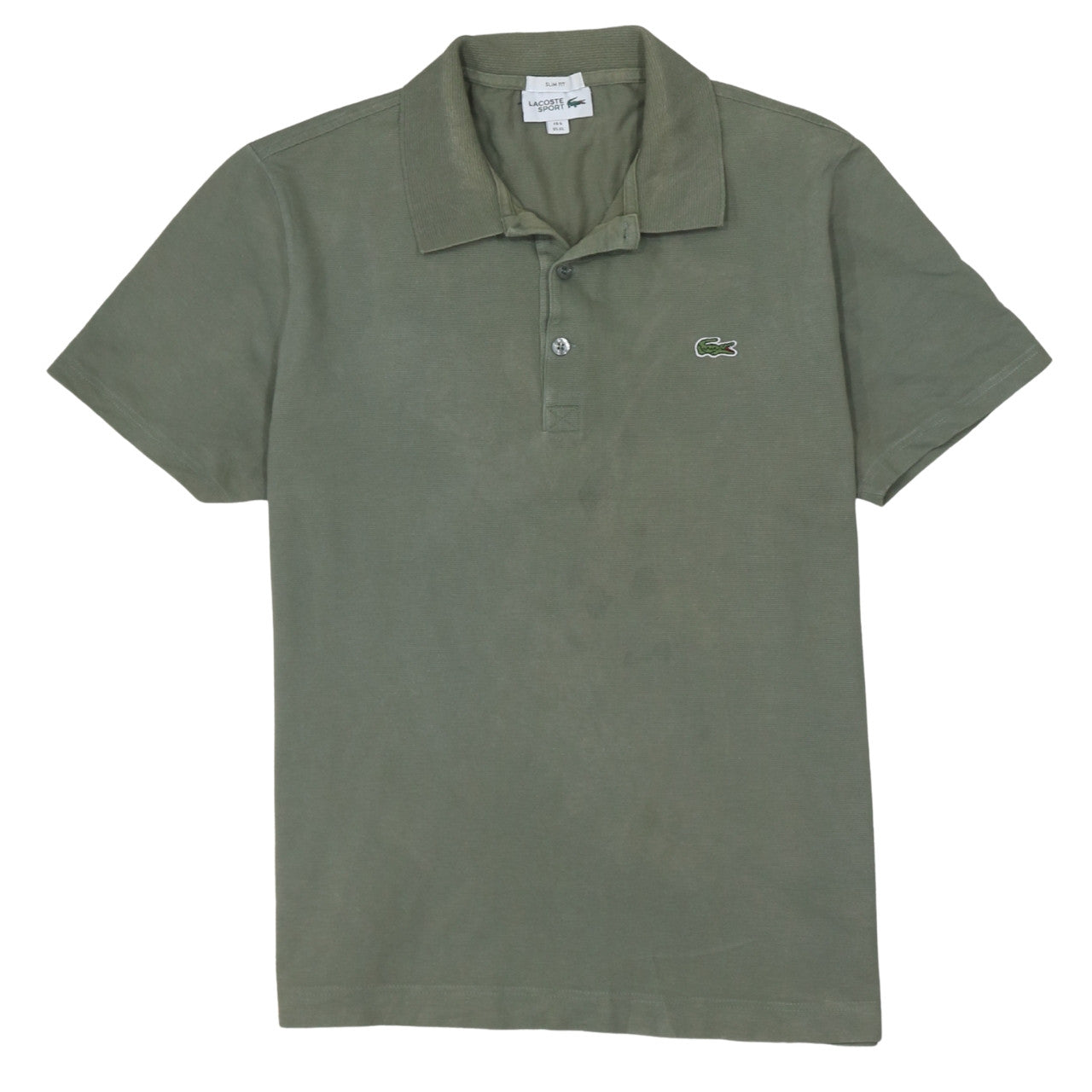 Lacoste Sport Men's Green Slim Fit Polo Shirt XL