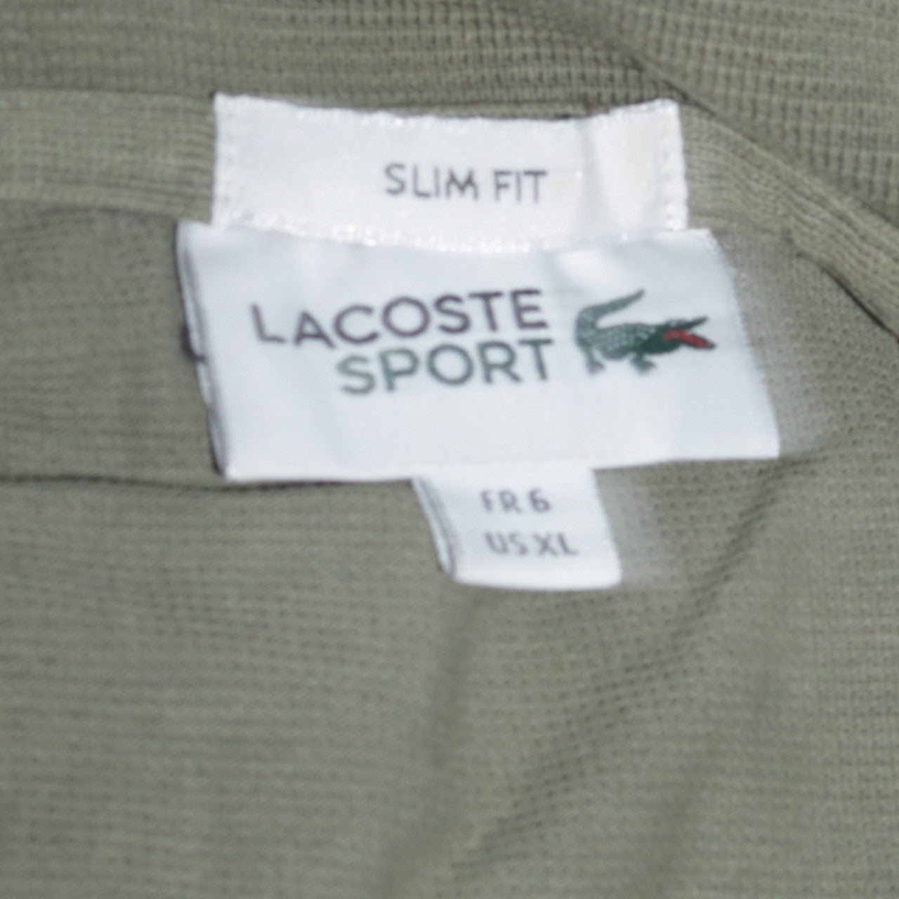 Lacoste Sport Men's Green Slim Fit Polo Shirt XL