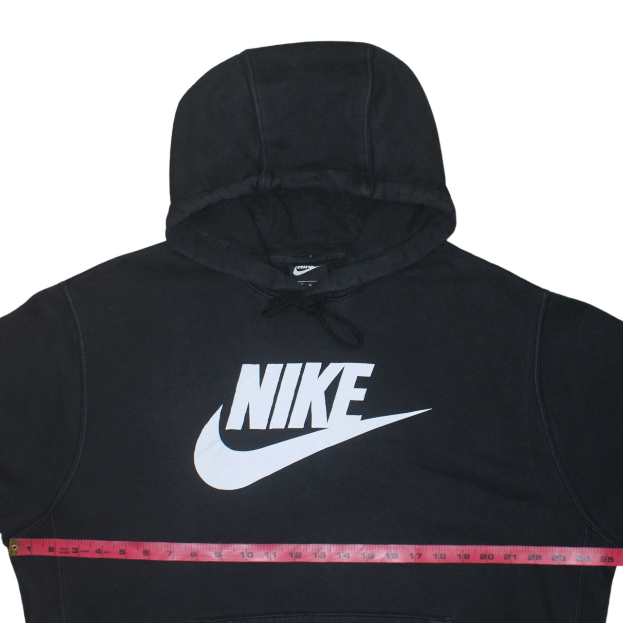 Nike Mens Black XL Pullover Hoodie with Logo Graphic
