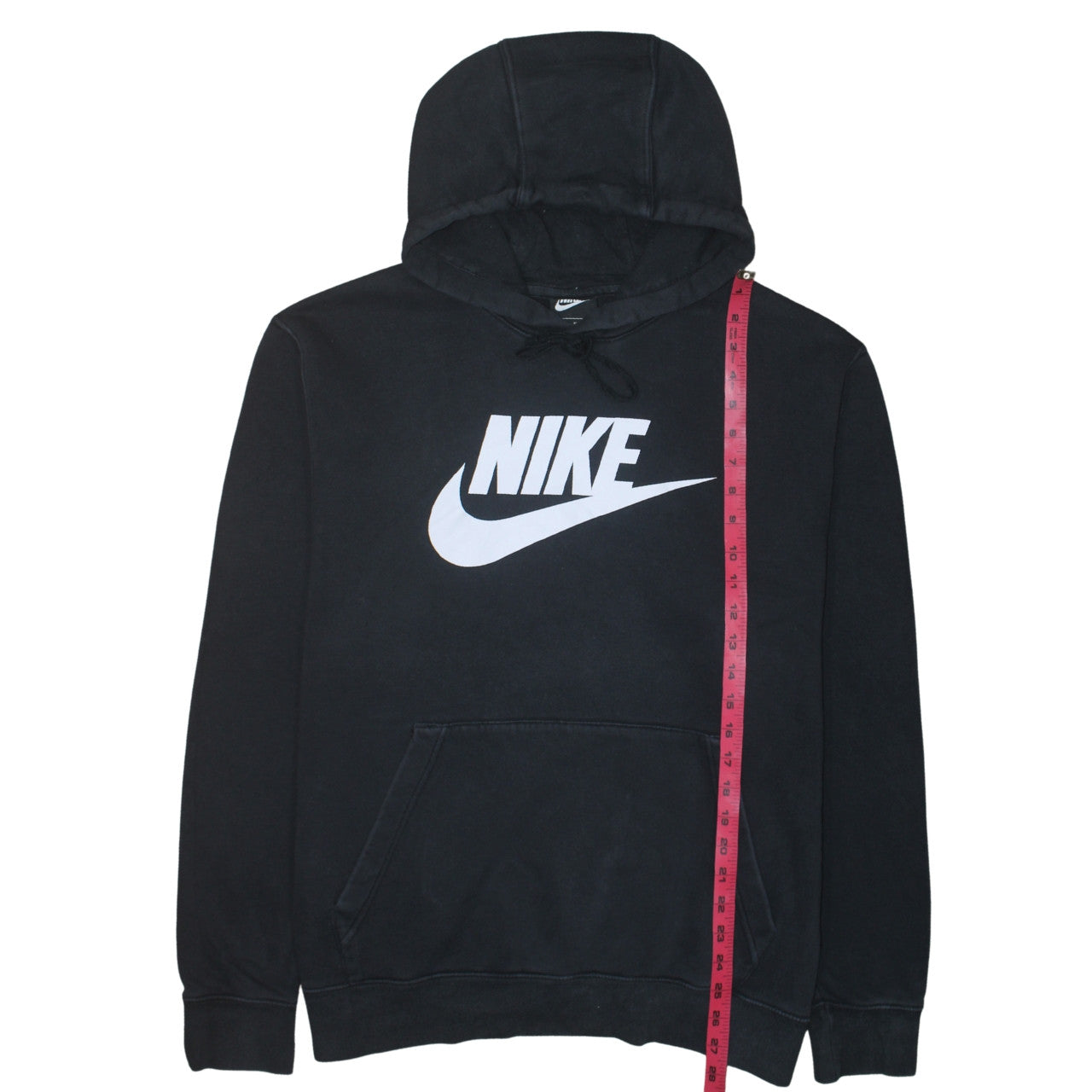 Nike Mens Black XL Pullover Hoodie with Logo Graphic