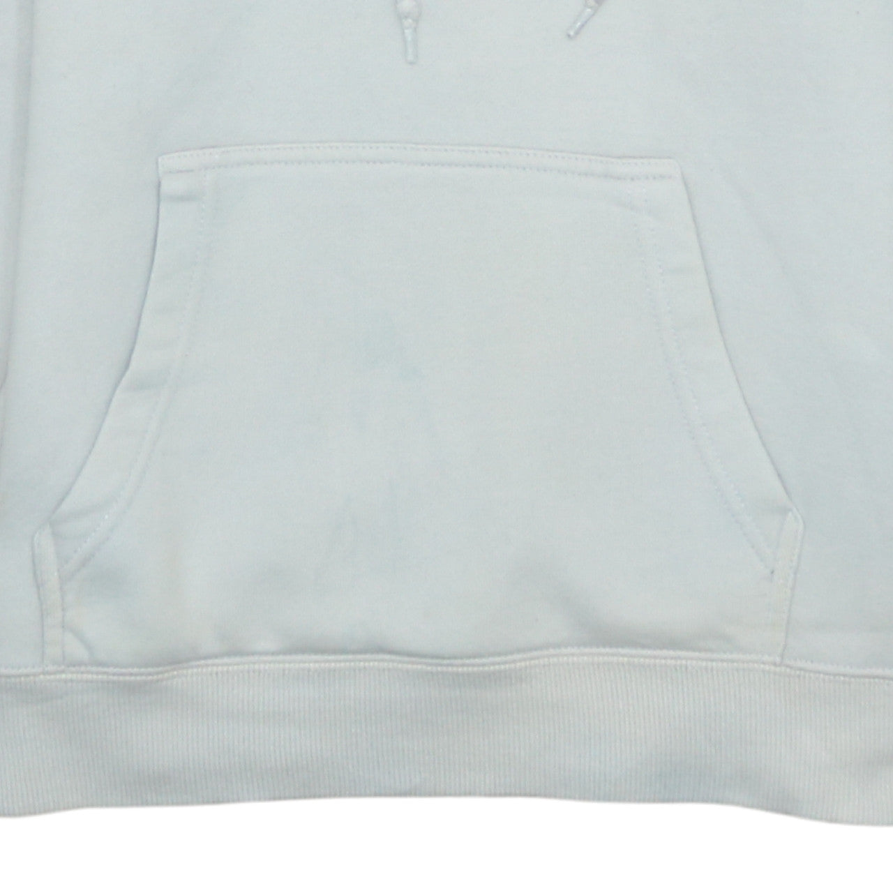 Stussy Men’s White XS Pullover Hoodie with Logo Print