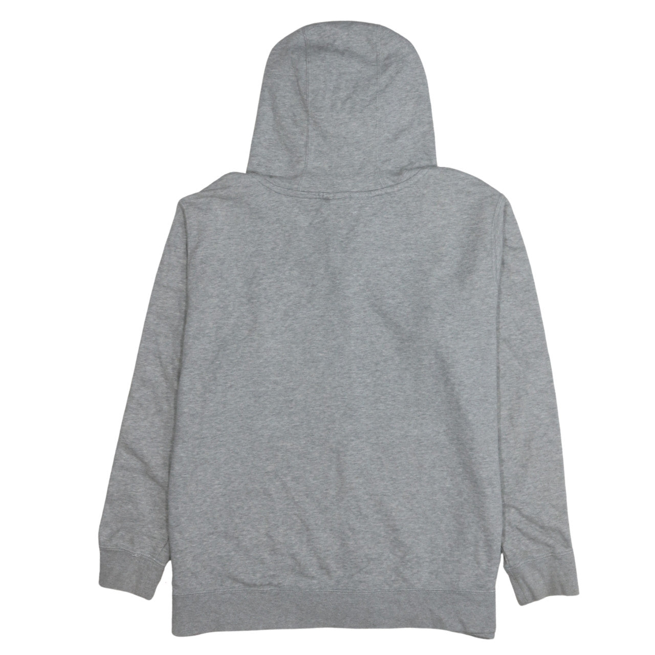 Nike Men's Grey Full Zip Hoodie L Sportswear Fleece
