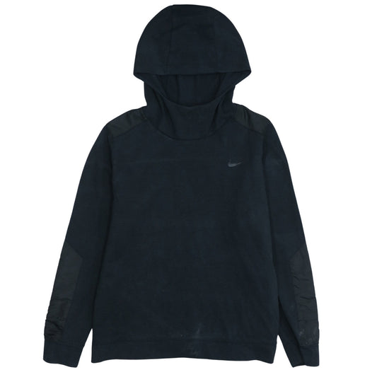 Nike Women Black XL Pullover Hoodie with Hooded Design