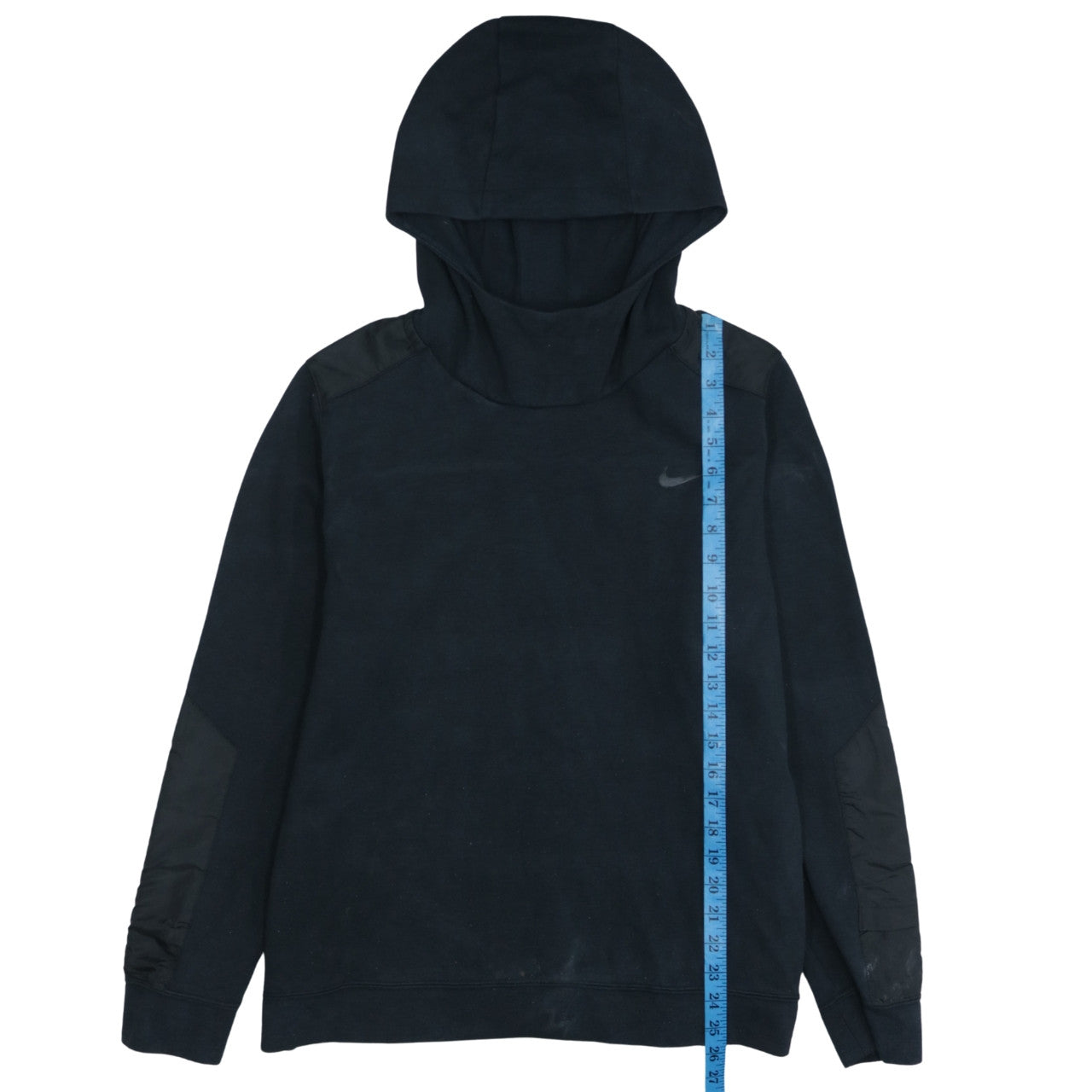 Nike Women Black XL Pullover Hoodie with Hooded Design