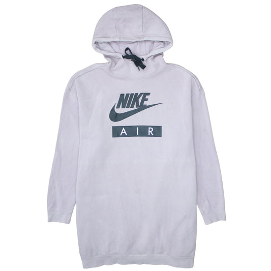 Nike Air Women's White Hoodie Medium Cotton Blend Sweatshirt
