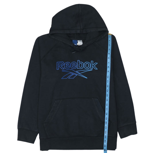 Reebok Men's Black XL Pullover Logo Sports Hoodie