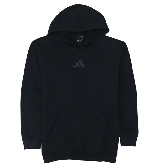 Adidas Men's Black Pullover Hoodie Size S Regular Fit Sportswear
